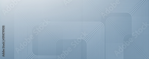 Abstract hexagon lines on gray background. Geometric stripe line art design for poster, brochure, cover, website, banner.