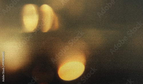 Abstract retro gradient light leak effect, blurred overlay film grain texture .