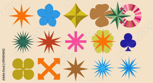 Vibrant icons collection featuring Whisk and iushd designs on a neutral background