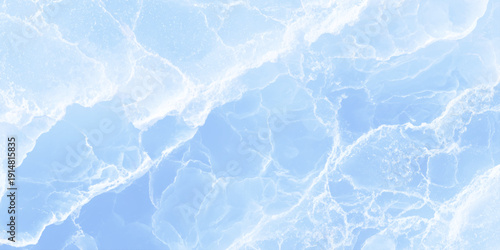 Abstract blue frozen ice texture background with translucent cracks and natural winter crystal pattern blue tones create a refreshing winter texture ideal for background.