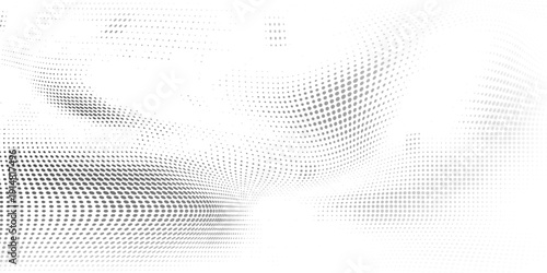 Abstract dot background. Technological cyberspace background.