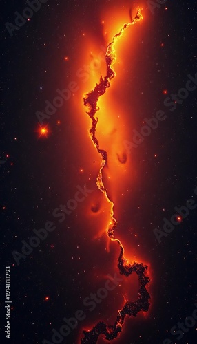 Wallpaper Mural Cosmic tapestry of stardust and void, a divine brushstroke of celestial paint,  starlight,  nebulae Torontodigital.ca