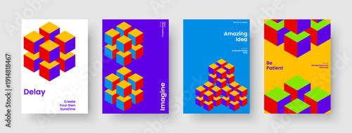 Abstract Report Layout. Isolated Banner Template. Creative Business Presentation Design. Book Cover. Flyer. Background. Poster. Brochure. Handbill. Journal. Advertising. Pamphlet. Newsletter