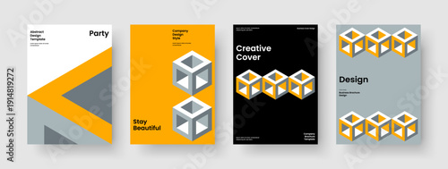 Isolated Flyer Template. Abstract Book Cover Design. Geometric Brochure Layout. Poster. Business Presentation. Report. Background. Banner. Newsletter. Brand Identity. Leaflet. Journal. Handbill