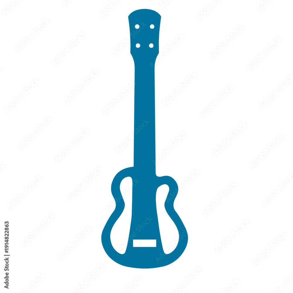 Naklejka premium Guiter Icon