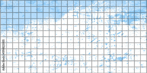 Background texture of modern business skyscraper building glass windows pattern reflecting blue sky, low angle view