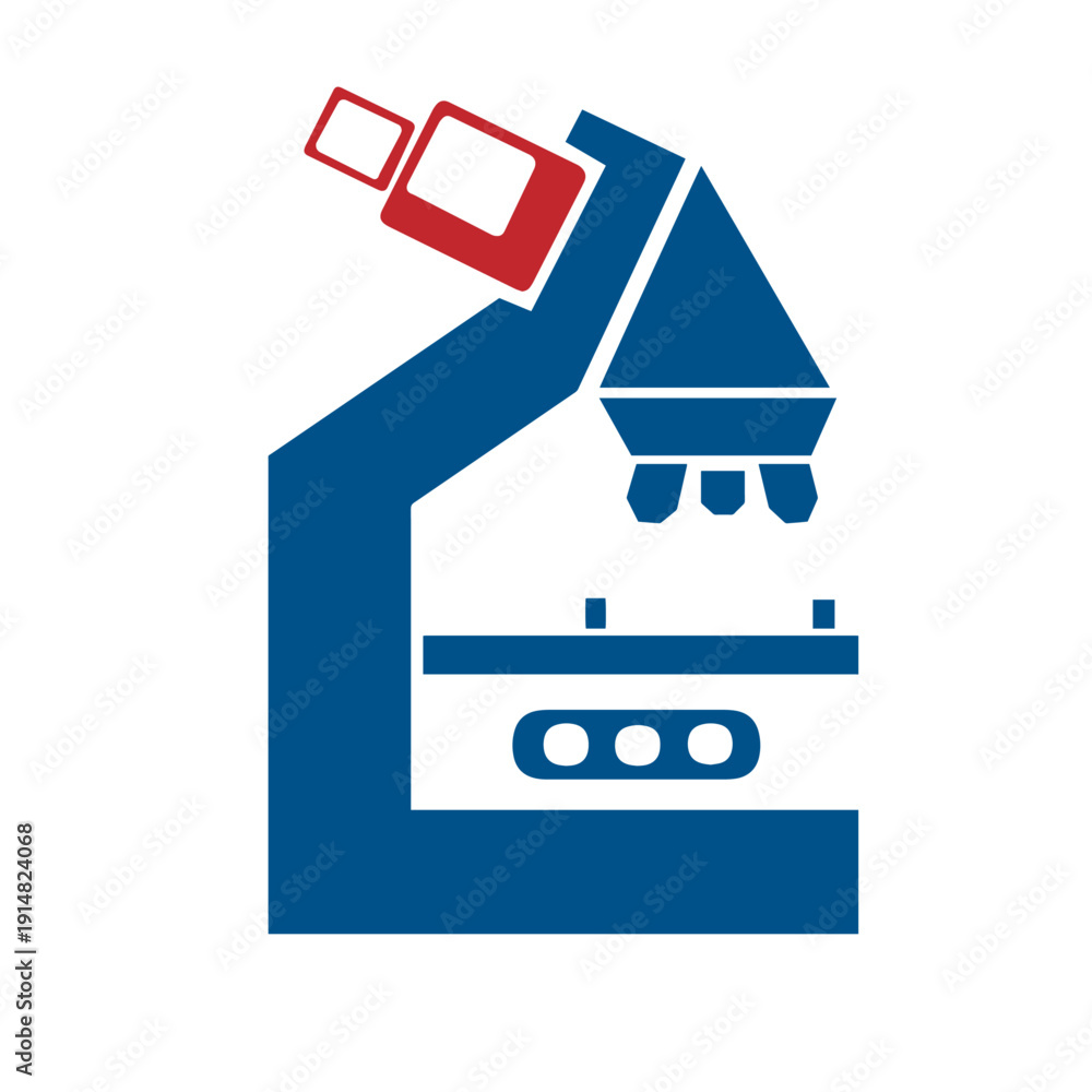 Fototapeta premium Microscope Icon