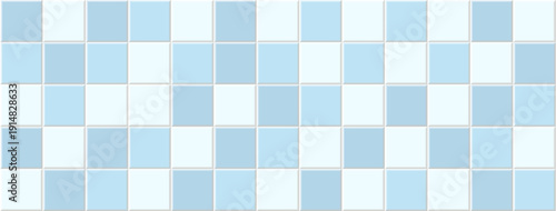 Blue bottom pool tile, mosaic square background. Ceramic tile. Wall bricks abstract texture. Floor bathroom light blue pastel color. mosaic tile floor of swimming pool.