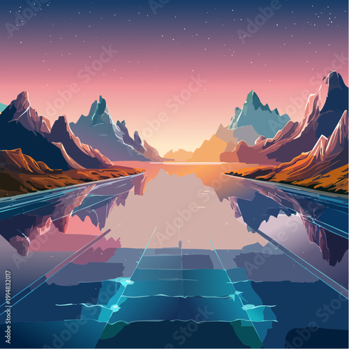 Vibrant teal solutions in a variety of laboratory glassware creating a seamless scientific pattern, perfect for educational or research-themed designs