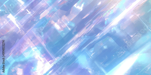 An abstract blue background with soft bokeh patterns features a futuristic glowing wave of light and colorful motion texture for a bright web wallpaper design