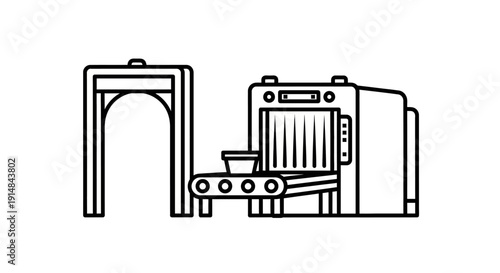 Detailed diagram of industrial machine components.