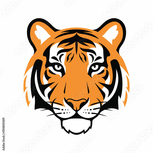 Tiger Head Logo Design