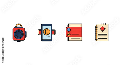 RAW Image Line art colorful creative design illustration