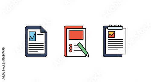 Reduce Line art filed color clean design abstract composition illustration