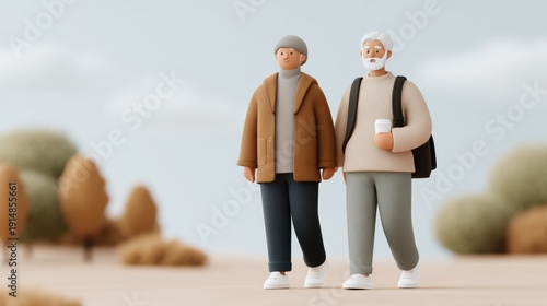 drone photo of foggy forest river in the mountains