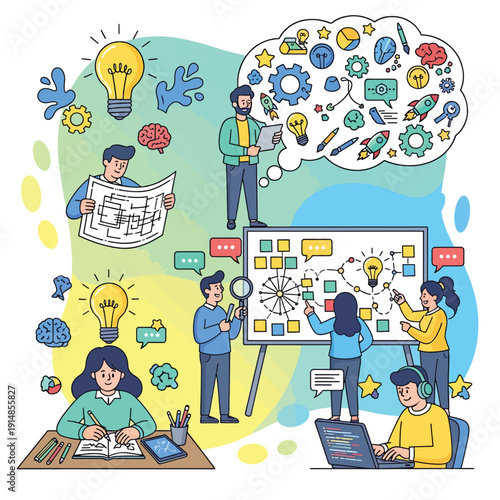 Team Brainstorming and Planning