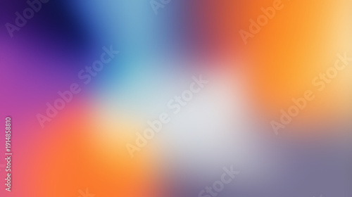 Wallpaper Mural Colorful Abstract Modern Background in Soft Blended Hues Torontodigital.ca