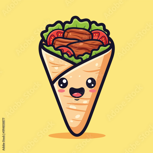 Happy Shwarma Cone