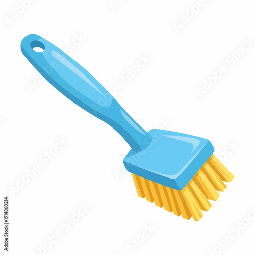Blue Scrub Brush