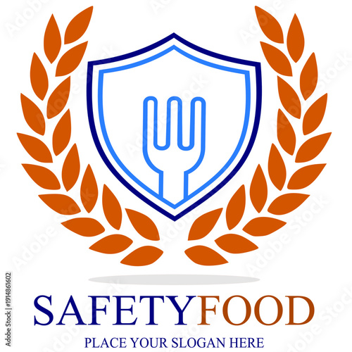 Food Logo Safety Stock Illustrations