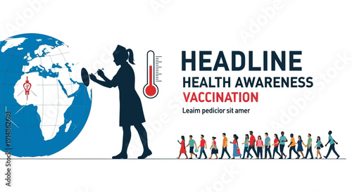 Global Health Awareness: Vaccination Saving Lives Worldwide