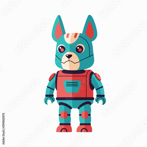 Robot Dog Figurine