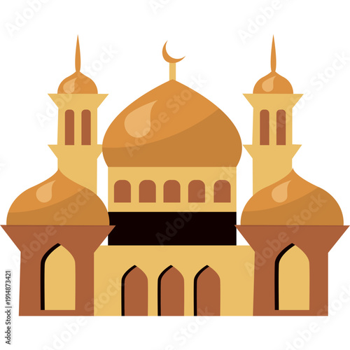 Illustrator of a mosque