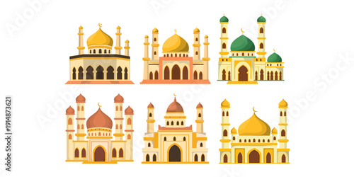 Illustration Of a Mosque