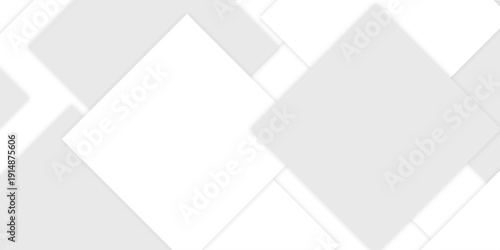 minimalist abstract geometric background with overlapping light gray squares and thin lines on white background. layered light gray and white geometric squares and diamonds in clean modern style 