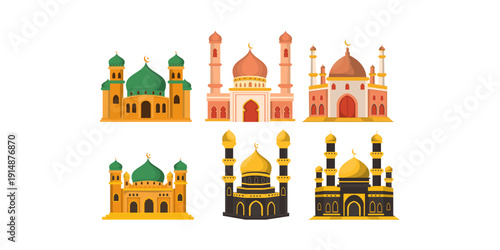 Illustration Of a Mosque
