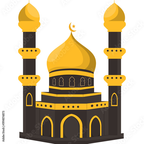 Illustration Of a Mosque