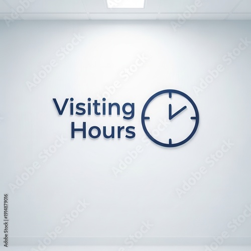 Hospital Visiting Hours Signage: A Clear and Concise Guide to Patient Visitation Times