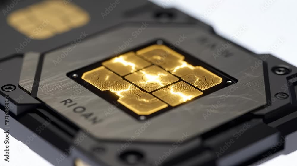 custom made wallpaper toronto digitalClose Up of Electronic Circuit Board Detail With Metallic Elements