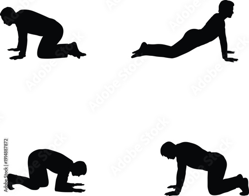 Set of silhouette vector lamps, desk light, office lamp, classic lampshade, and hanging ceiling pendant light isolated on white background,