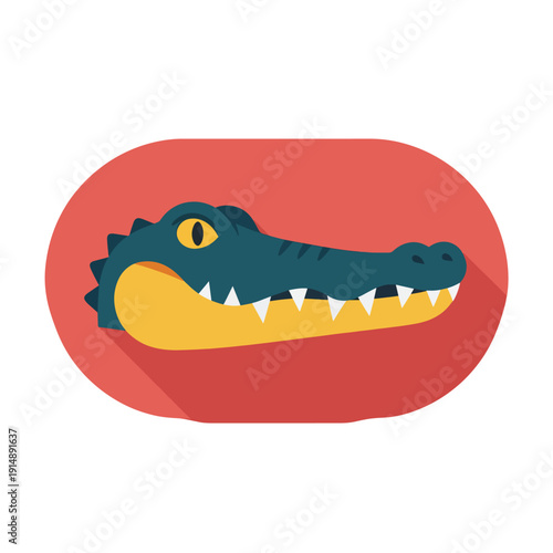 Crocodile Head Icon