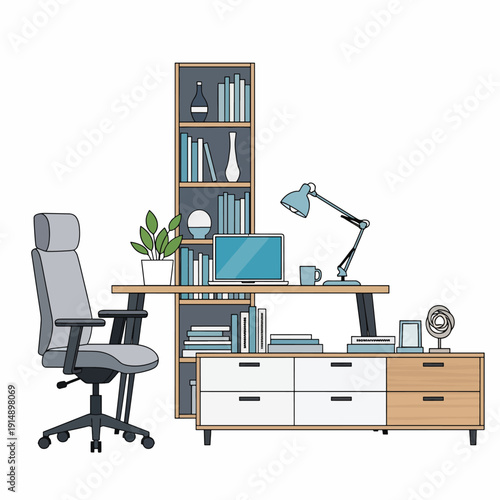 Modern Office Workspace