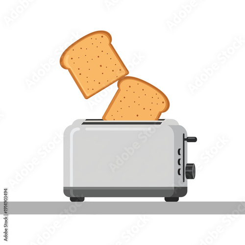 Toaster with Toast Ejecting