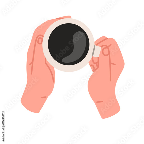vector featuring hands holding various coffee tools and drinks. Perfect for café branding, barista guides, menu design, packaging, social media content, poster,and coffee-themed creative projects