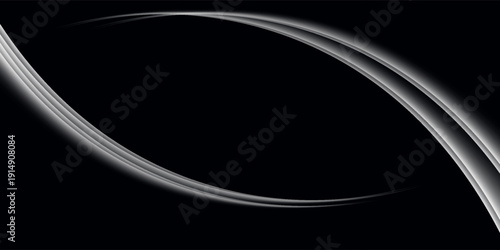 Smooth elegant black satin texture abstract background. Luxurious background design,vector illustration