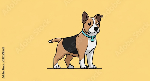 illustration of a dog