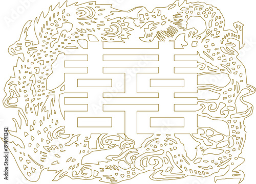 sketch illustration silhouette vector image icon logo symbol ornament decoration carving classic vintage ethnic traditional