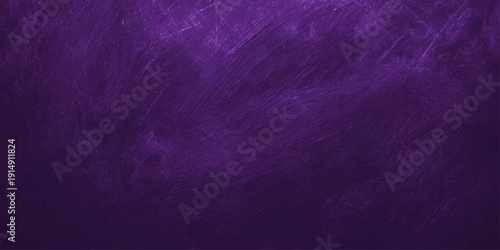 Dark purple and blue grunge background with a vintage paper texture and dirty paint design for an old violet wall backdrop