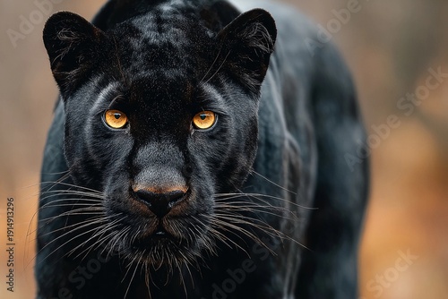 Majestic Black Panther Embodies Strength and Elegance in the Wild Generative AI