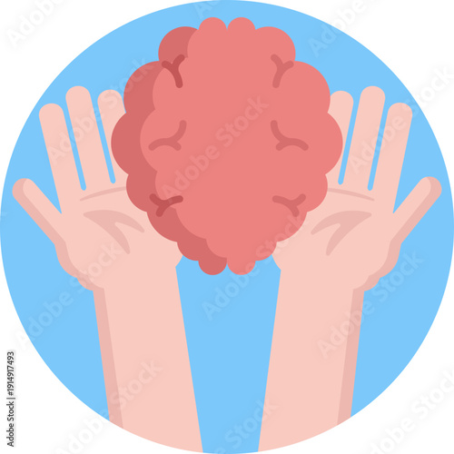 Mental Health – Represents emotional and psychological well-being, including how we think, feel, and cope with daily life.