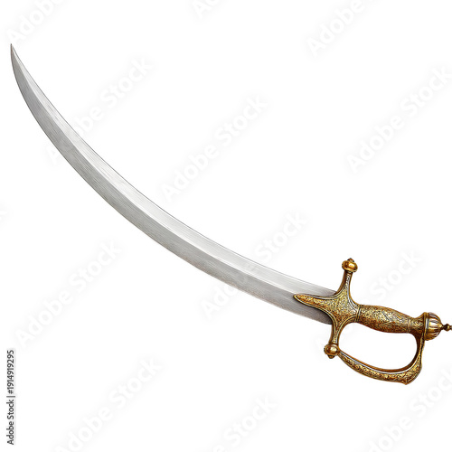 Plakat old medieval sword