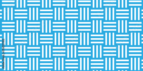 Minimal line Seamless geometric pattern with shapes. Decoration and maze ornament square wall tile.