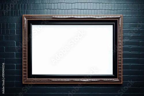 Blank signboard made of All...