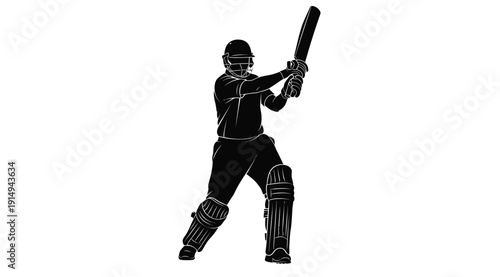 Elegant black silhouette of a bird in flight against a white background silhouette