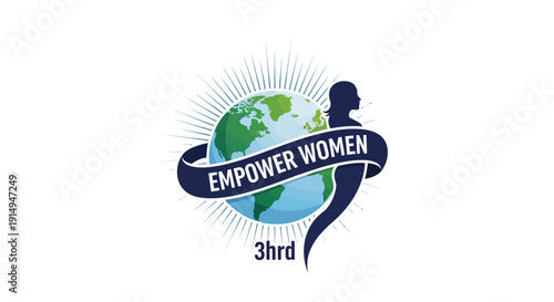 Empowering women globally with inspirational symbol