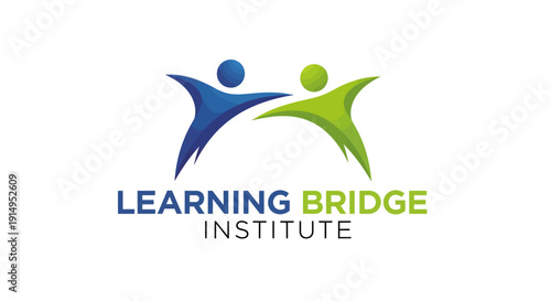 Learning Bridge Institute logo with abstract human figures.